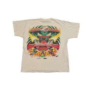 Vintage Rare Snap on Dougzilla Drag Racing Shirt F1 Nascar